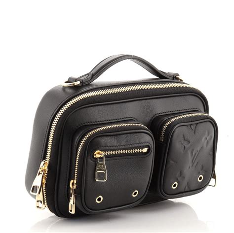 louis vuitton bag black crossbody|louis vuitton utility crossbody bag.